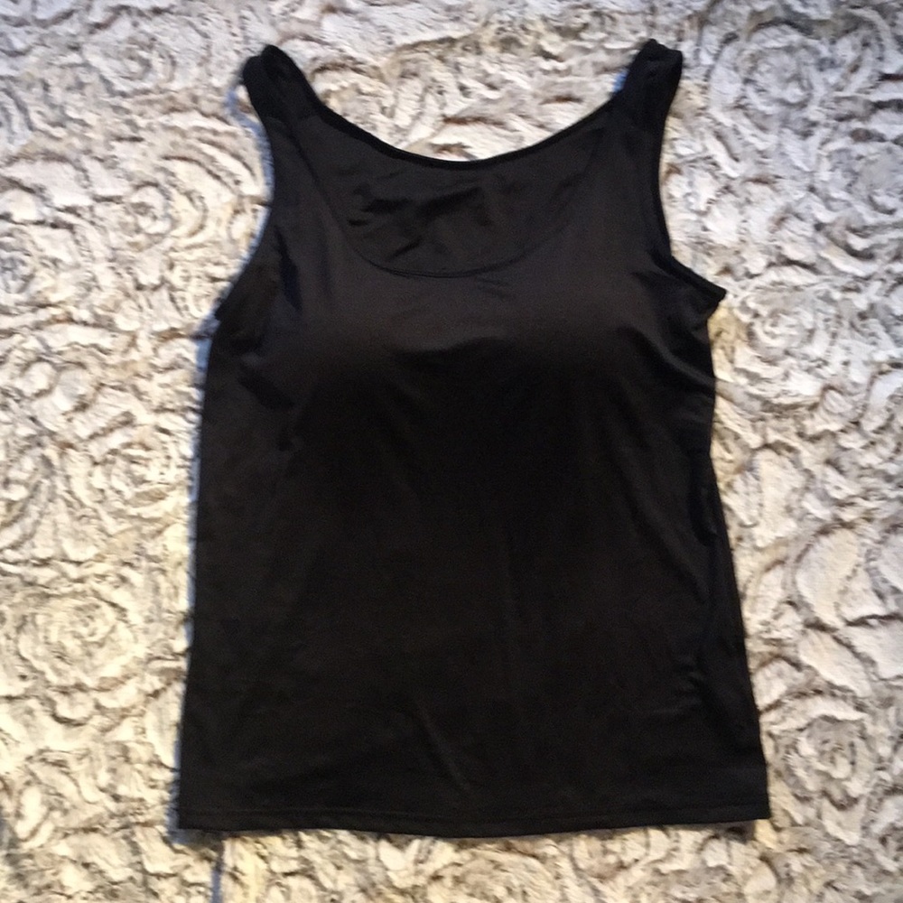 Built in bra tank with molded cups